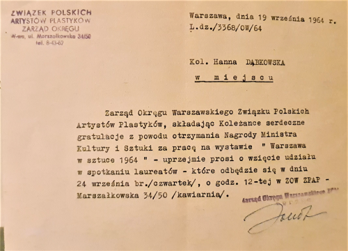 I-nagroda-Ministra-Warszawa-w-Sztuce-1964