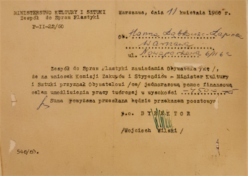 Stypendium-MKiS-1960