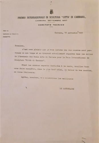 Potwierdzenie-wystawy-Carrara-1957